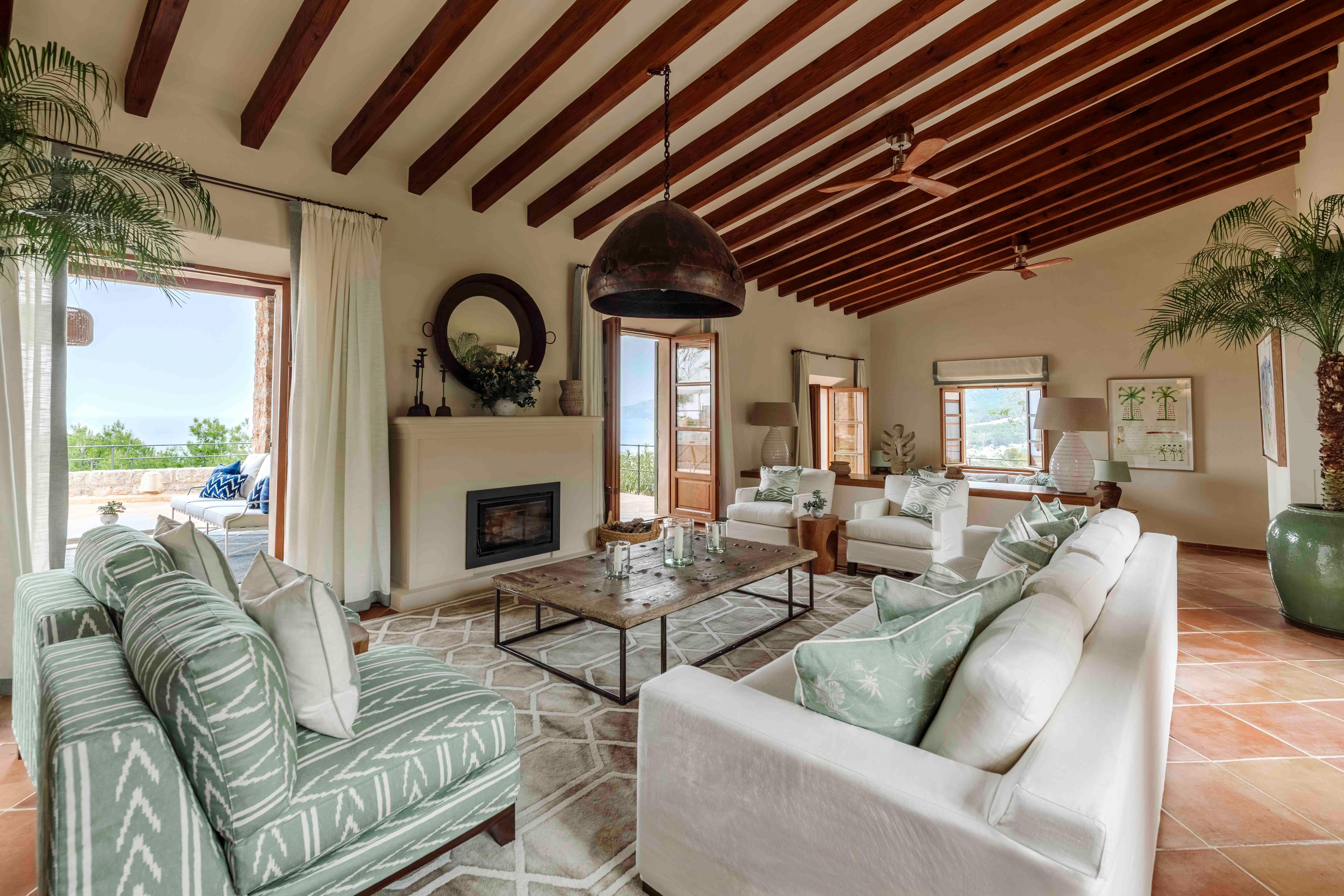 Son Bunyola Villa Living Room