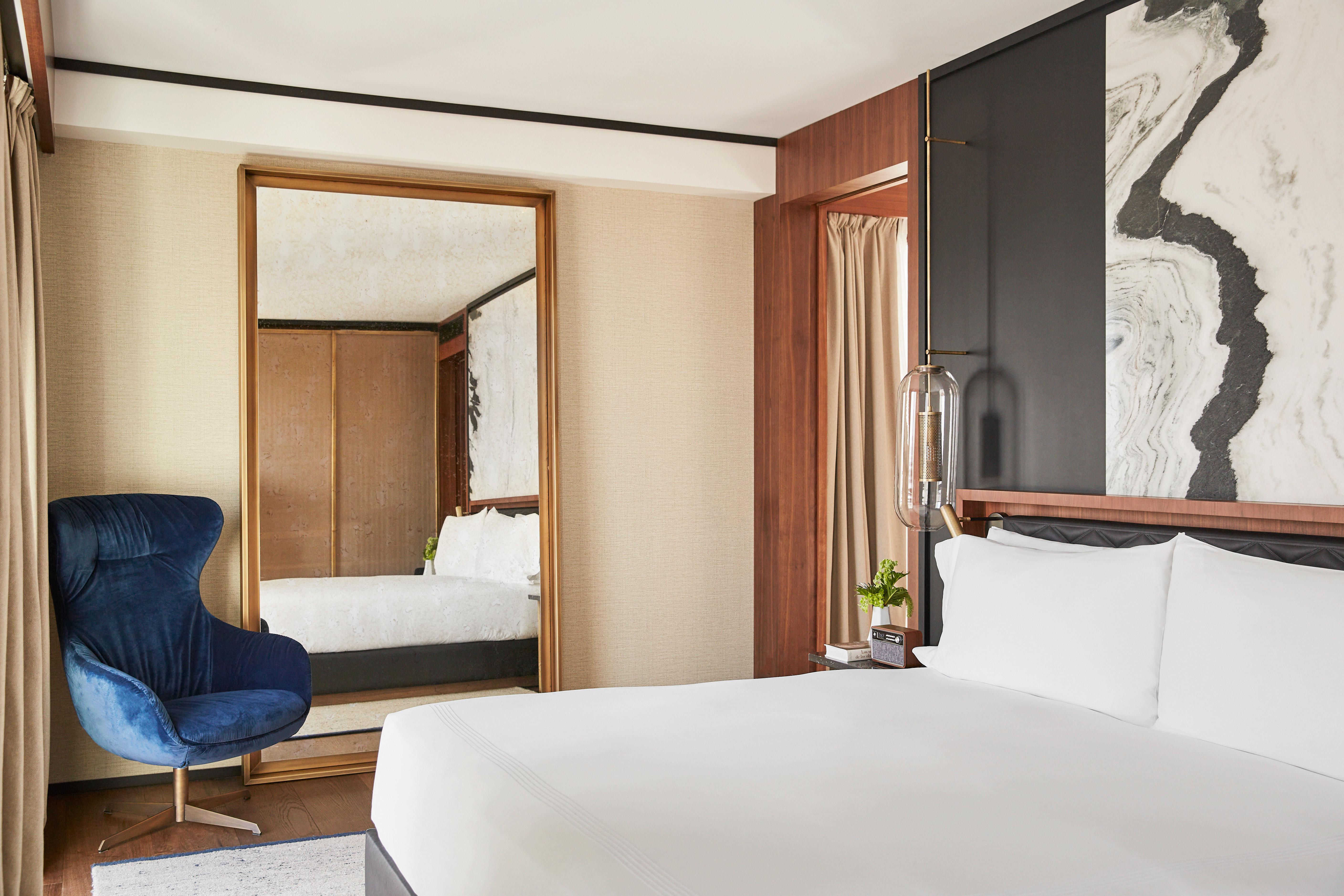 Corner Suite featuring an expansive private terrace