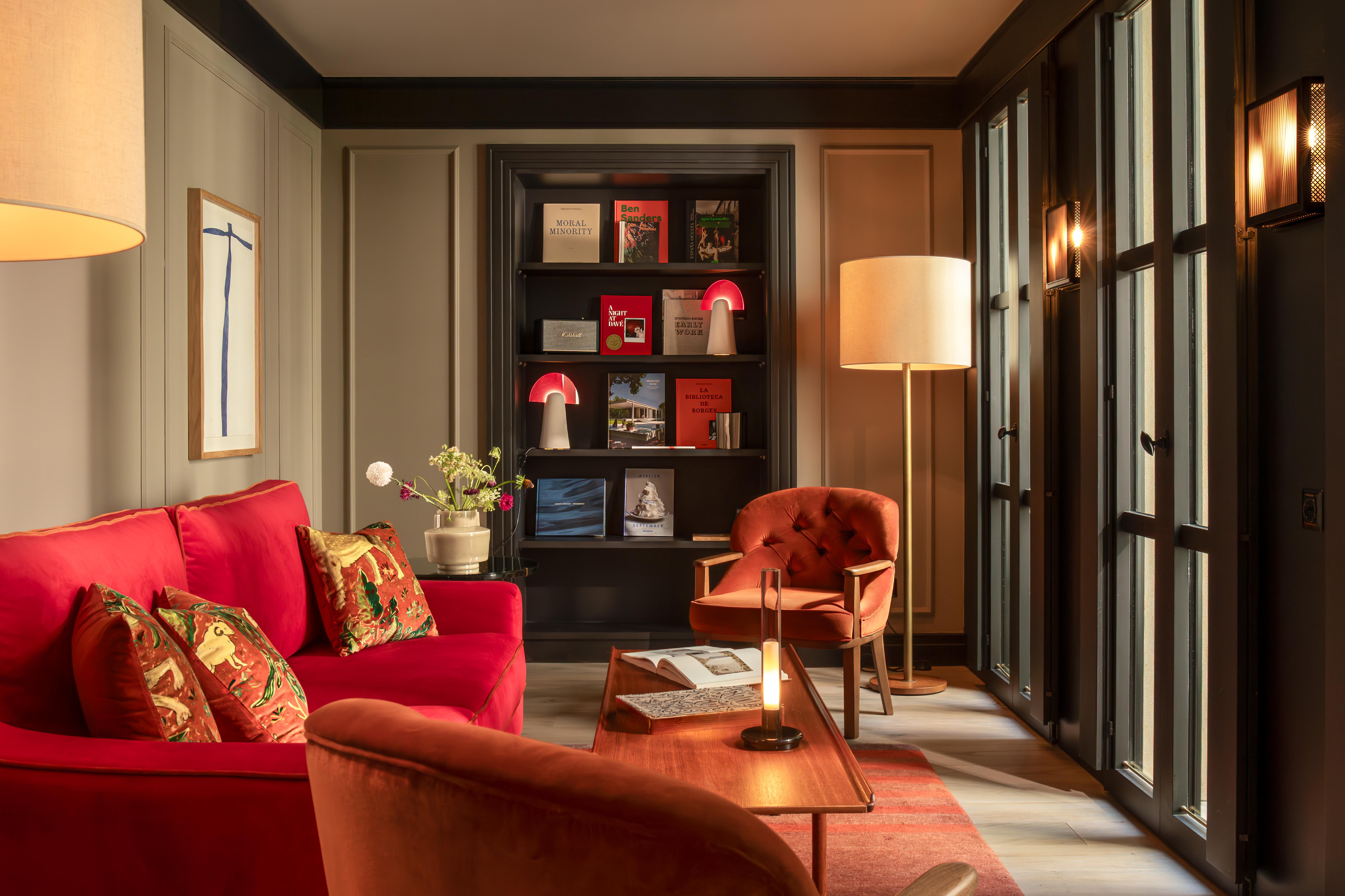 Wittmore Hotel Club Suite living area