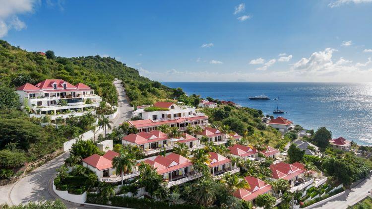 Fouquet's Saint-Barth overlooking Gustavia Harbor