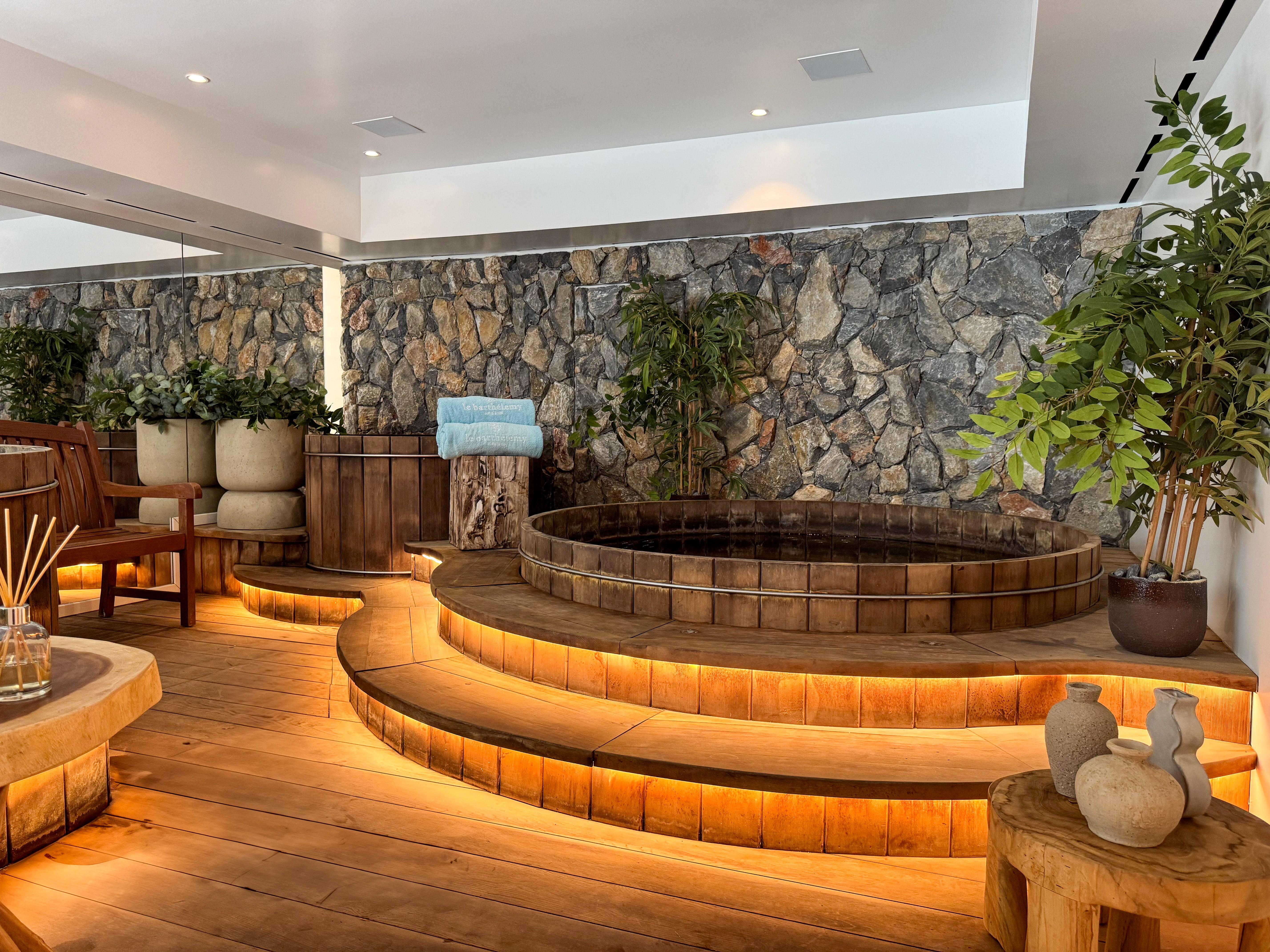 Thermal vitality pools and holistic wellness sanctuary at Le Spa