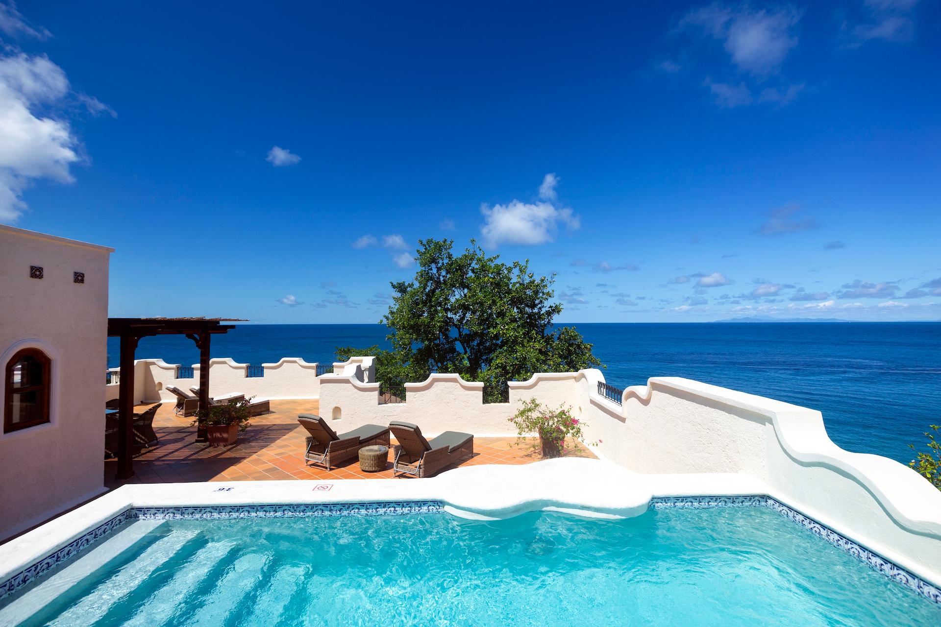 Oceanview Villa Suite with Private Pool at Cap Maison