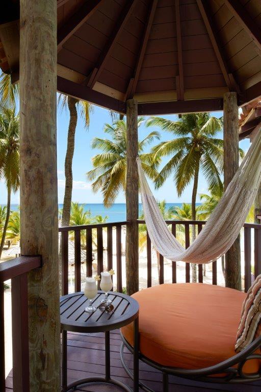 Luxury Beachfront Suite Balcony