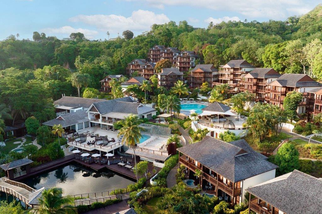 Zoetry Marigot Bay Yacht Haven Setting