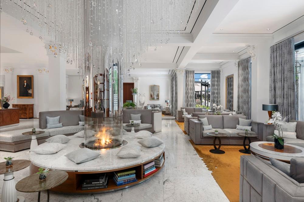 Grand Hotel Quellenhof Historic Lobby