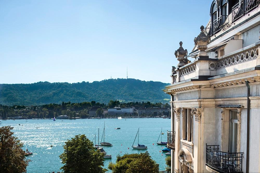 La Réserve Eden au Lac Zurich Historic Lakeside Façade