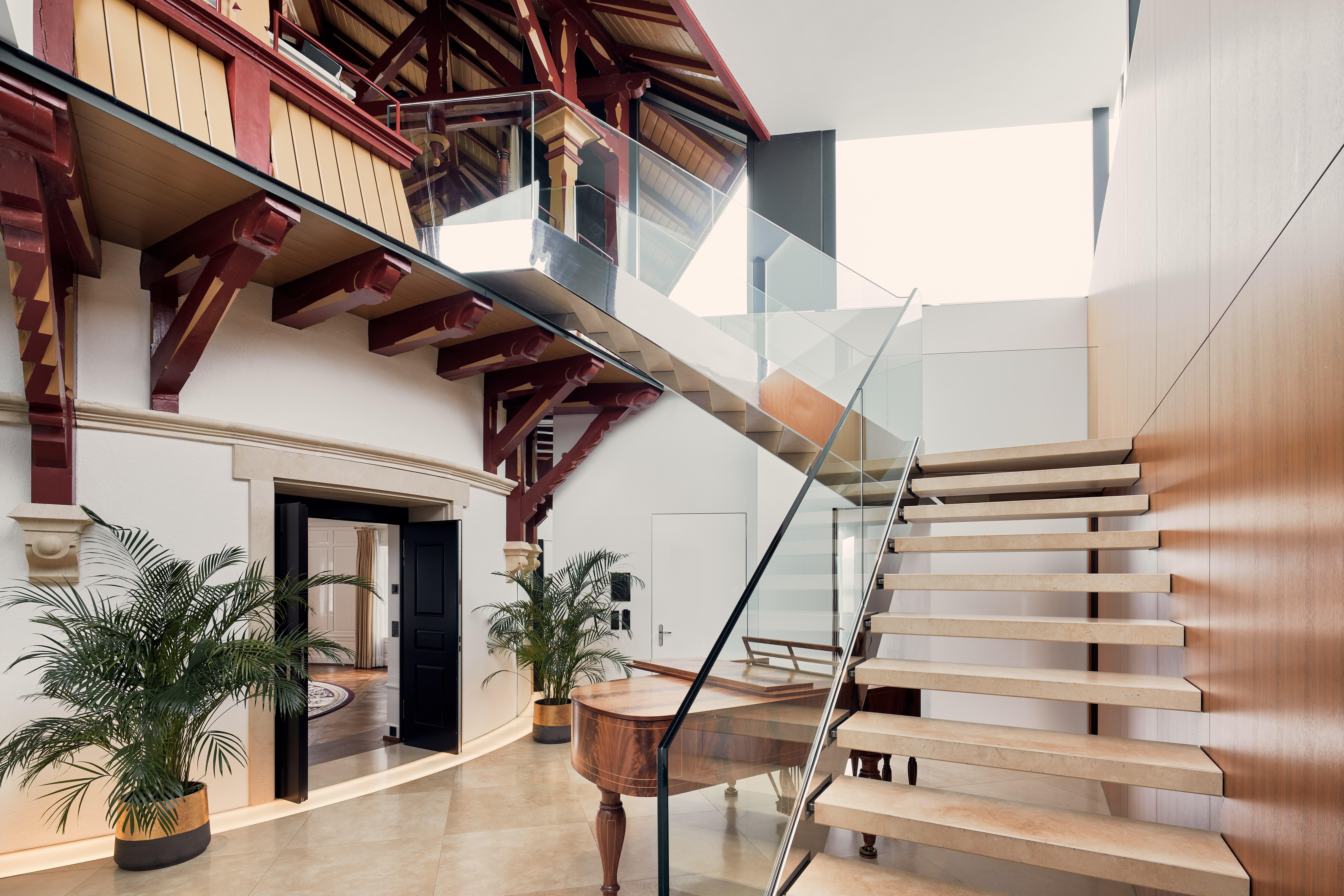 Palatial Two-Tier Maestro Top Suite in the Historic Castle Tower Inspired by Herbert von Karajan