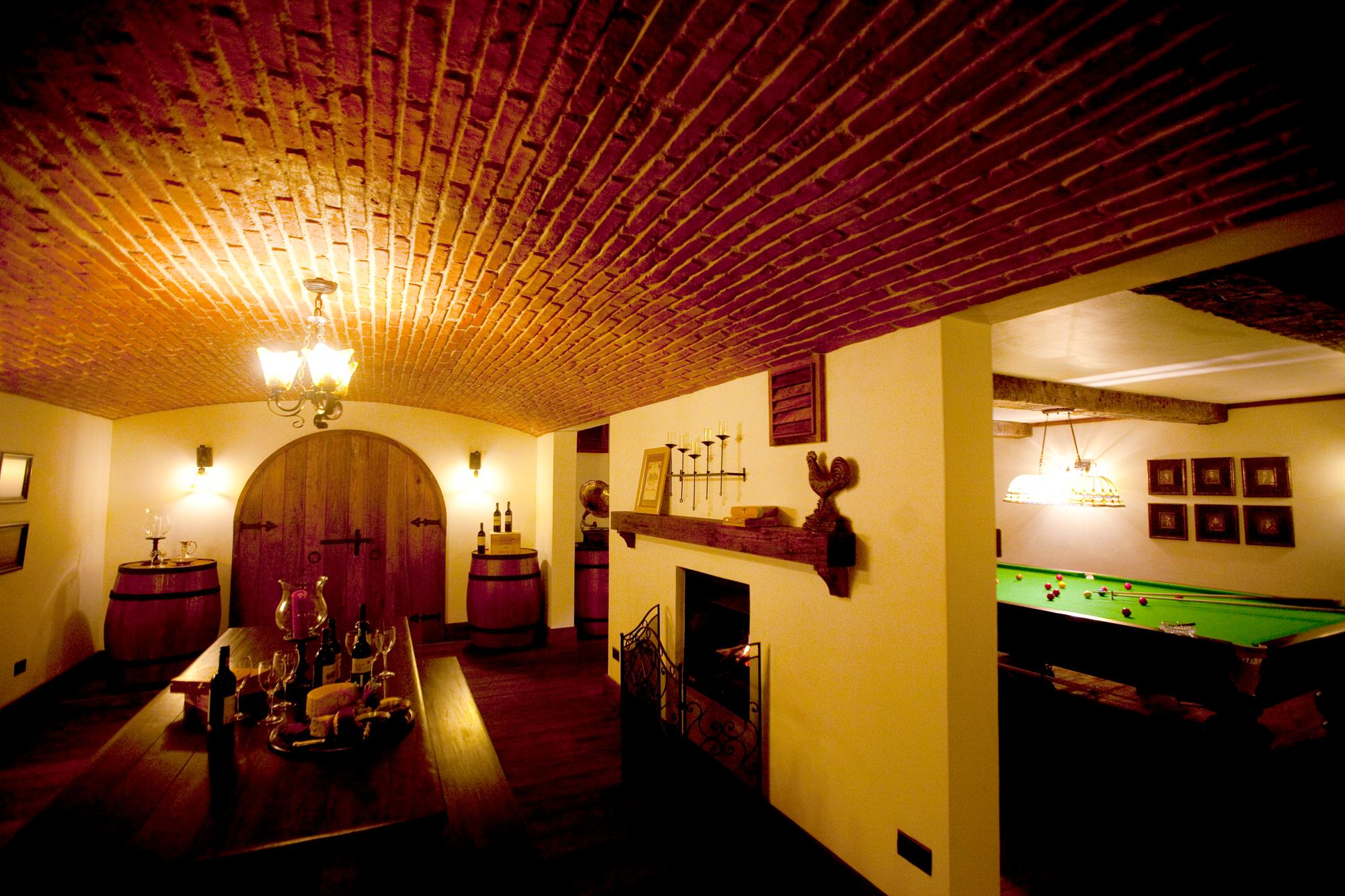 Wine Cellar and Snooker Room