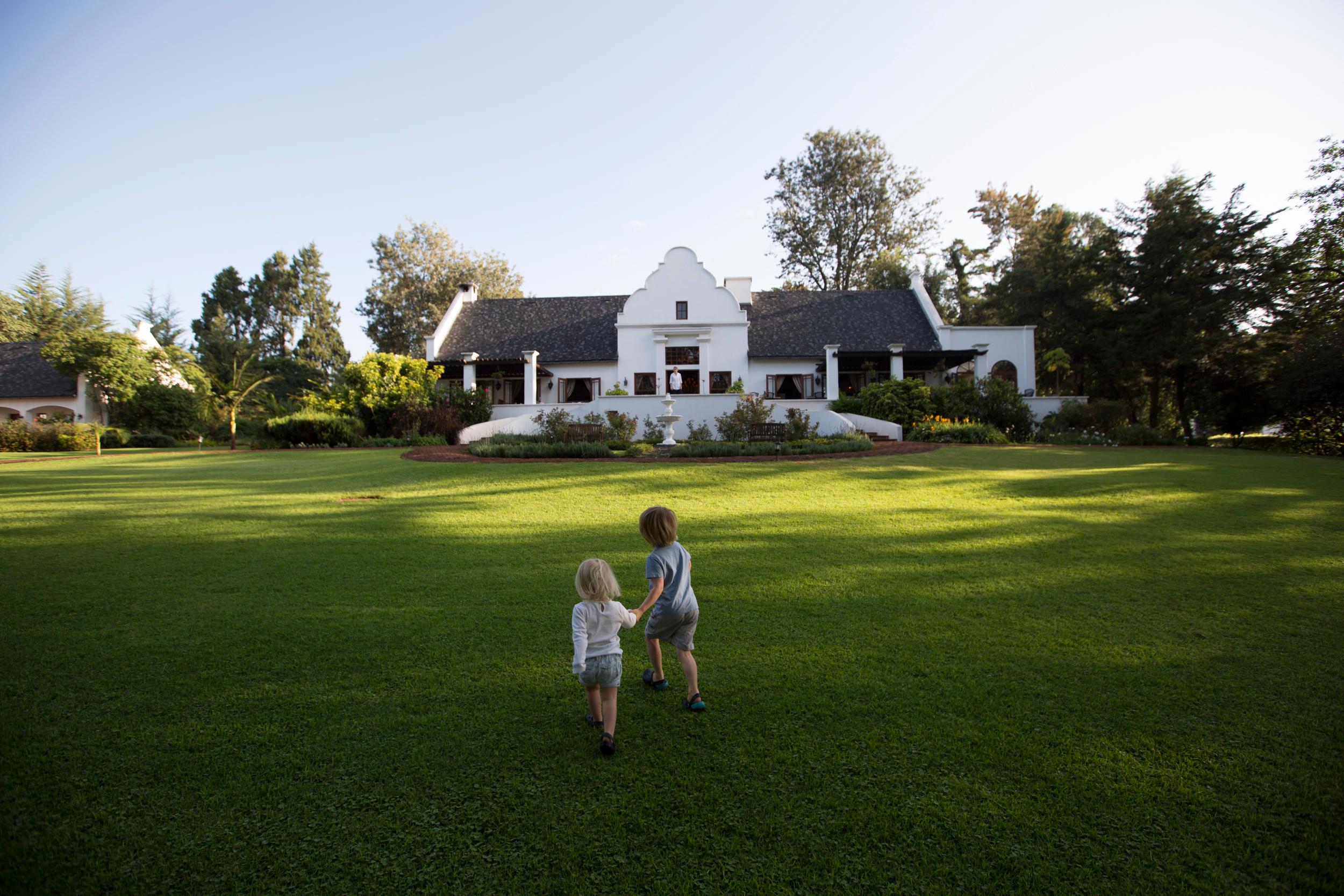 Cape Dutch Homestead by Day