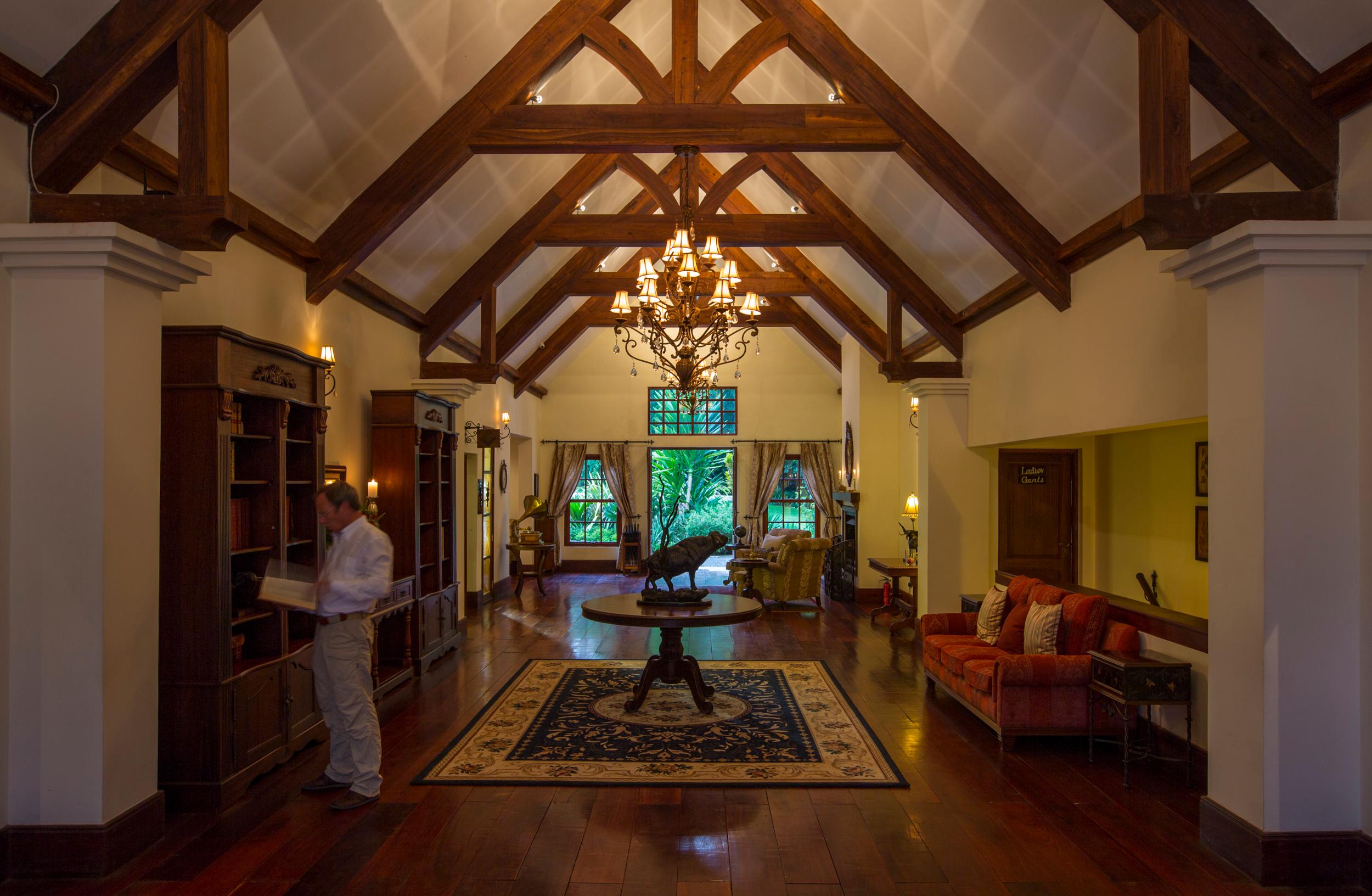 Cape Dutch Grand Foyer and Staircase