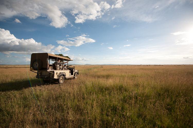Exclusive 4x4 Game Drive Traversing Grumeti Plains