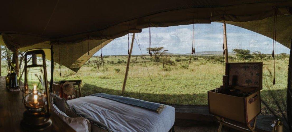 Standard Guest Tent in Serengeti Acacia Bush