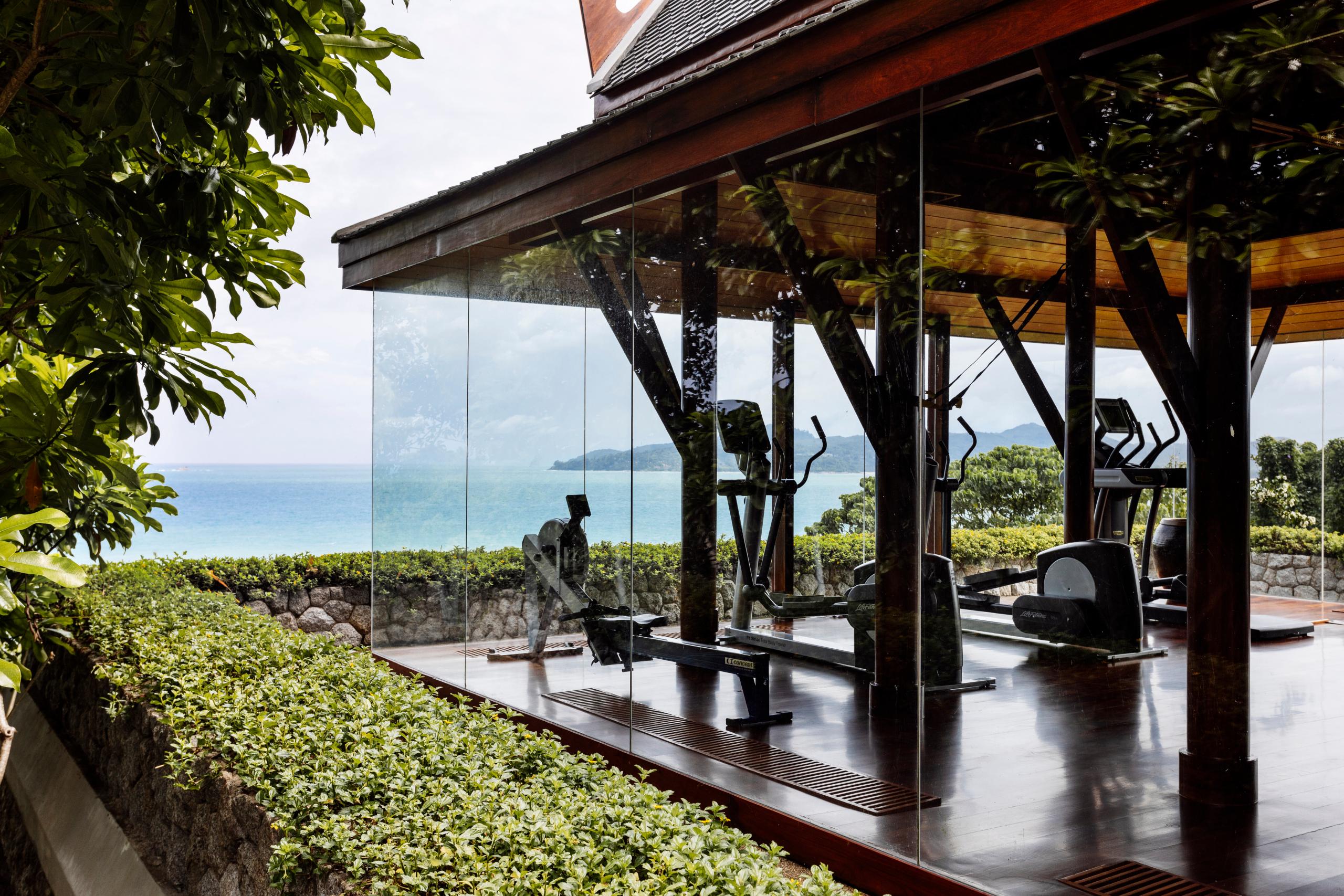 Aman Holistic Wellness Centre and Fitness Pavilion with Panoramic Andaman Sea Views