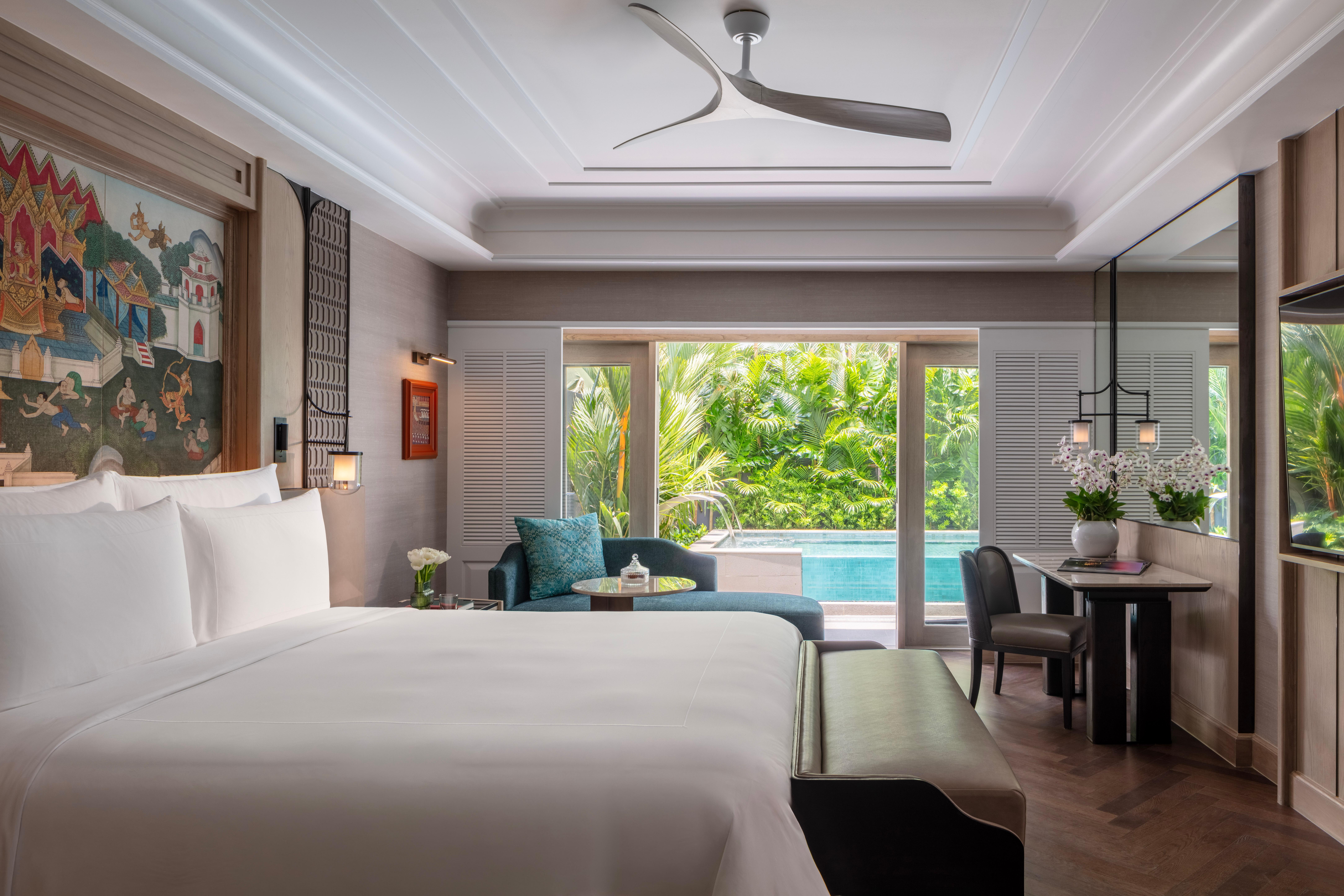 Garden Pool Villa master bedroom retreat