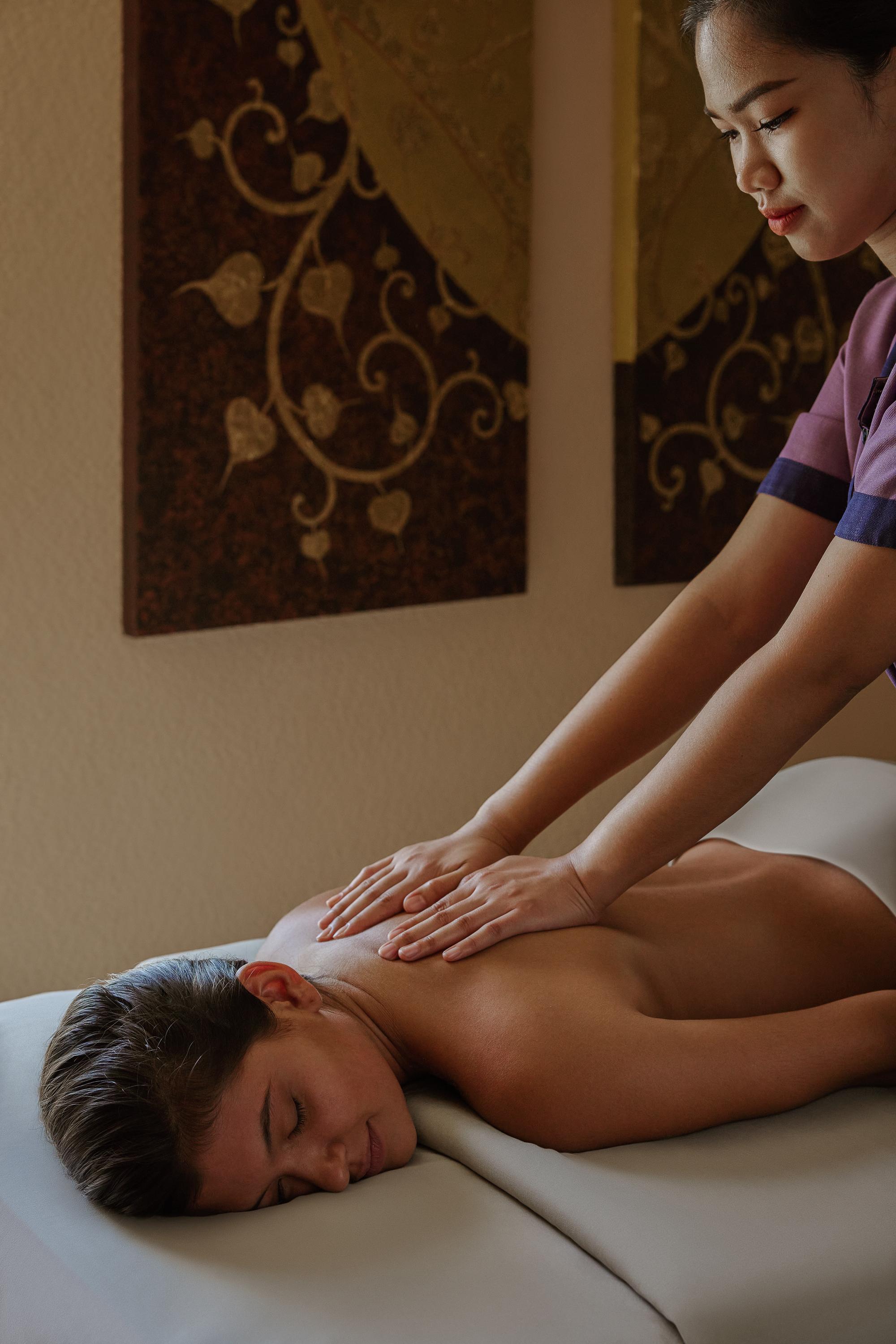 Banyan Tree Spa Bangkok holistic treatment pavilion with traditional Thai wellness therapies