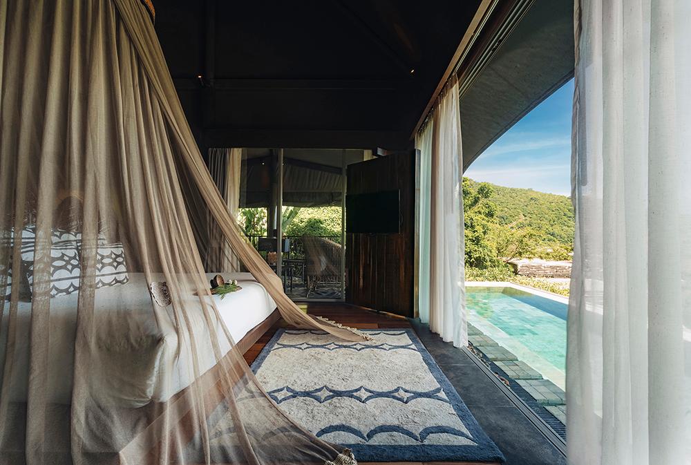 Tent Pool Villa safari-inspired nomadic luxury suite with private plunge pool