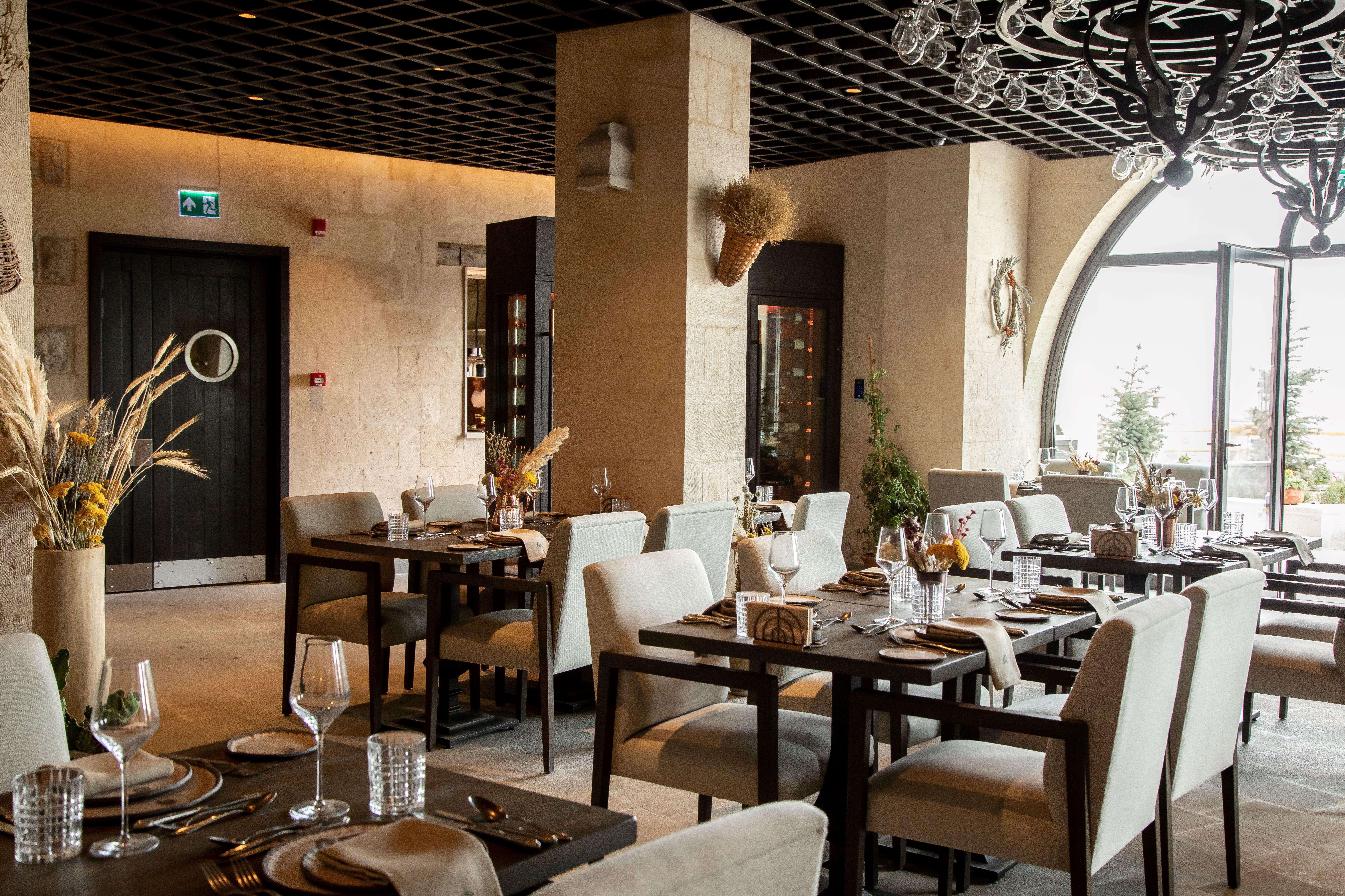 Nahita Cappadocia artisanal dining room celebrating Anatolian culinary roots