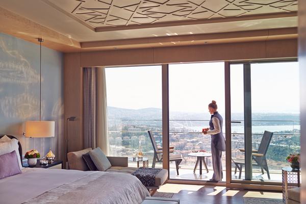 Deluxe Bosphorus Room with Private Panoramic Balcony