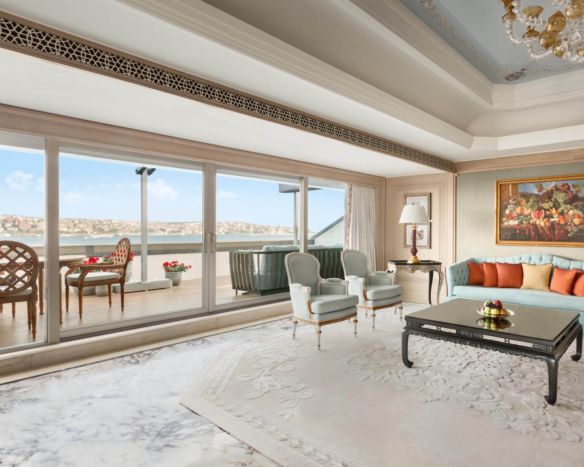 Shangri-La Suite with private outdoor terraces