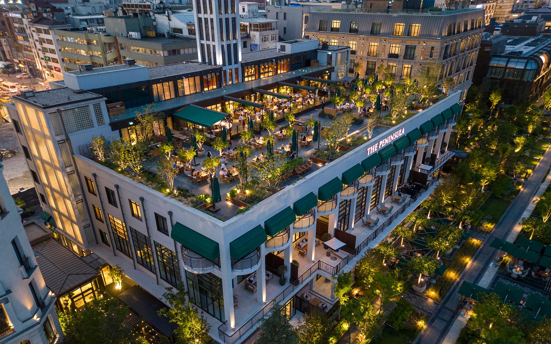 Gallada restaurant dining room curated by Chef Fatih Tutak
