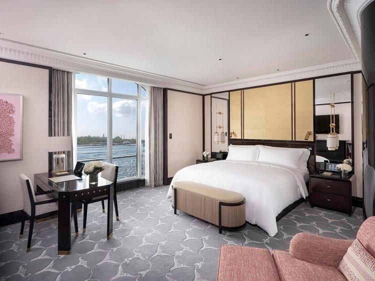 Deluxe Bosphorus Room with oversized picture windows