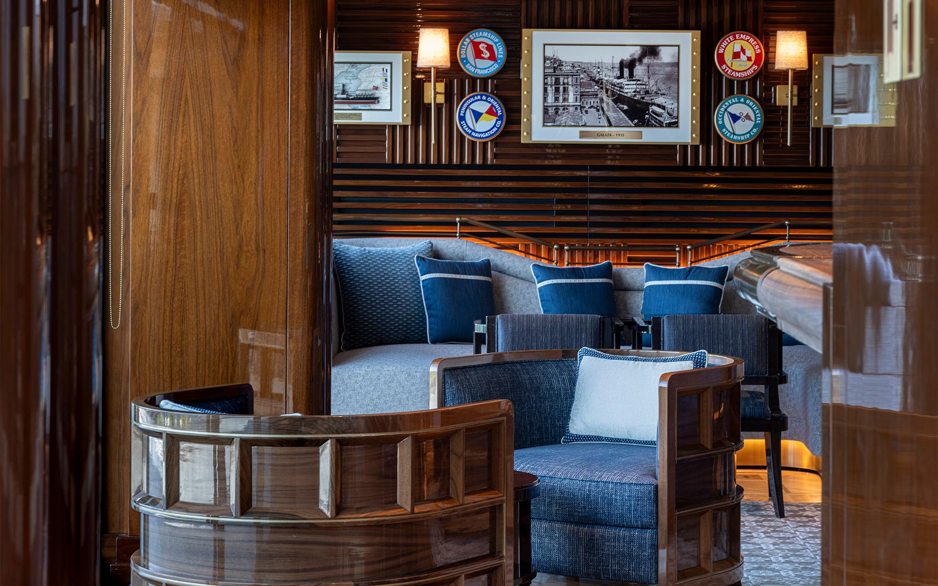 Topside Bar open-air rooftop terrace overlooking the Bosphorus