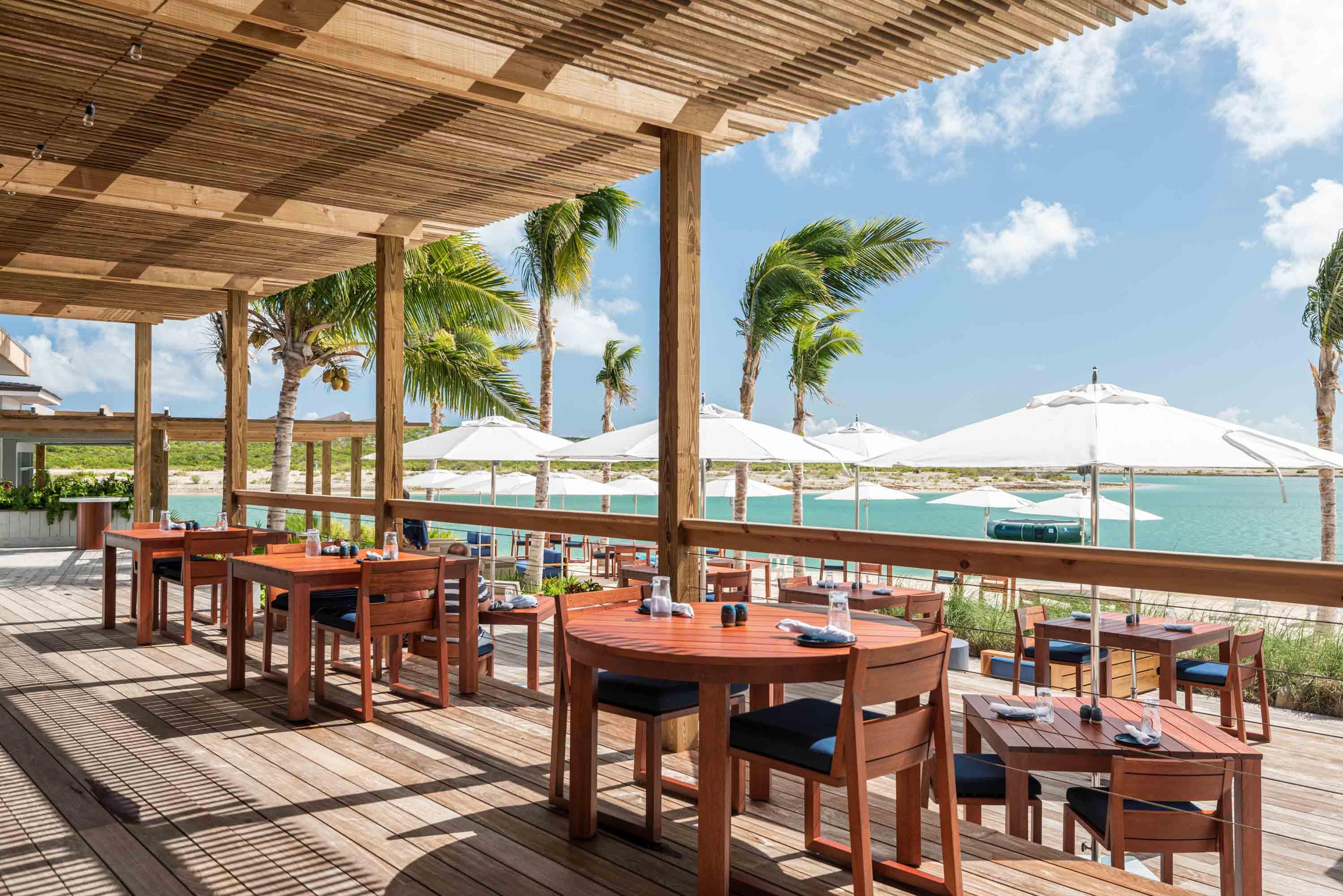 The Club House Restaurant at Ambergris Cay