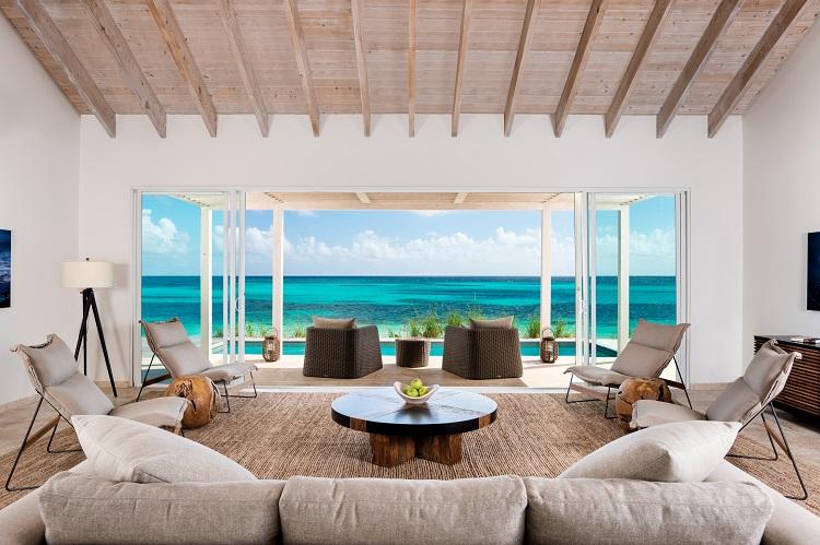 Sailrock South Caicos Three and Four-Bedroom Beachfront Villa Compounds