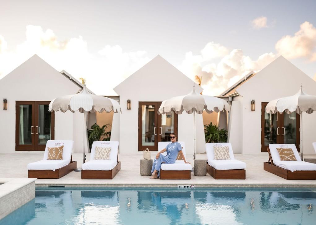 The Spa at Salterra wellness pavilion with salt-inspired restorative treatments