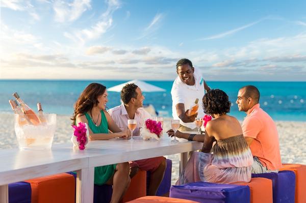 Stix on the Beach at West Bay Club Turks and Caicos