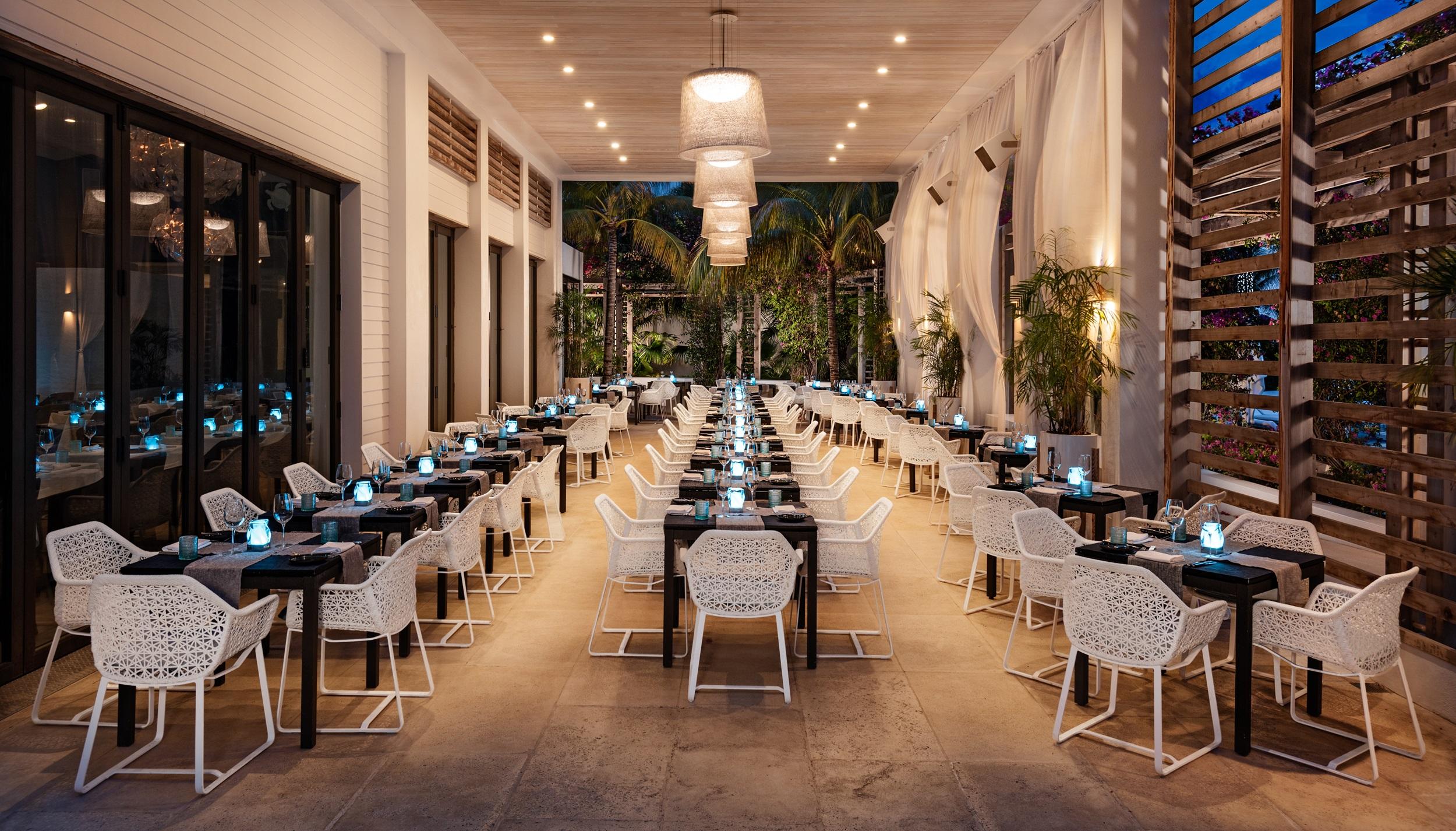 Indigo Fine Dining Restaurant by Chef Andrew Mirosch at Wymara Resort