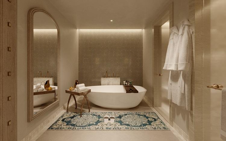 Marble Spa Bathroom