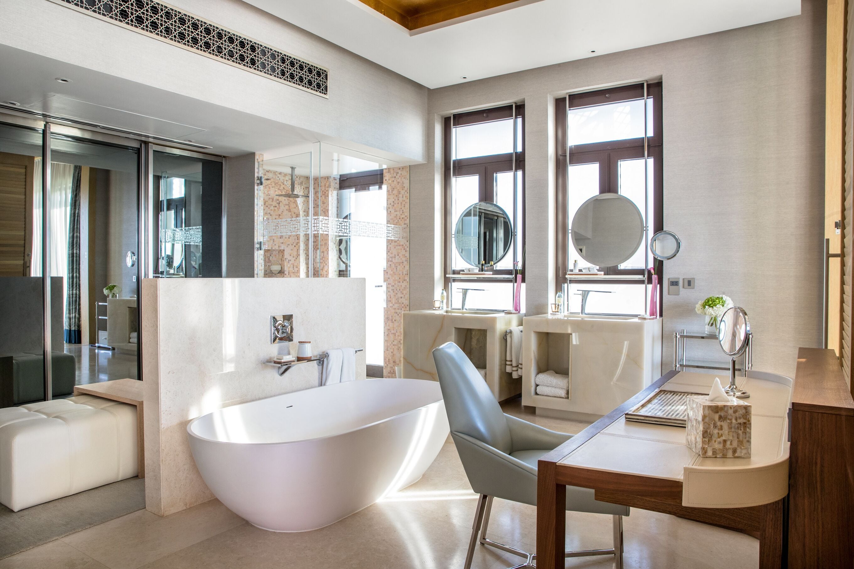 Presidential Suite Marble Master Bath