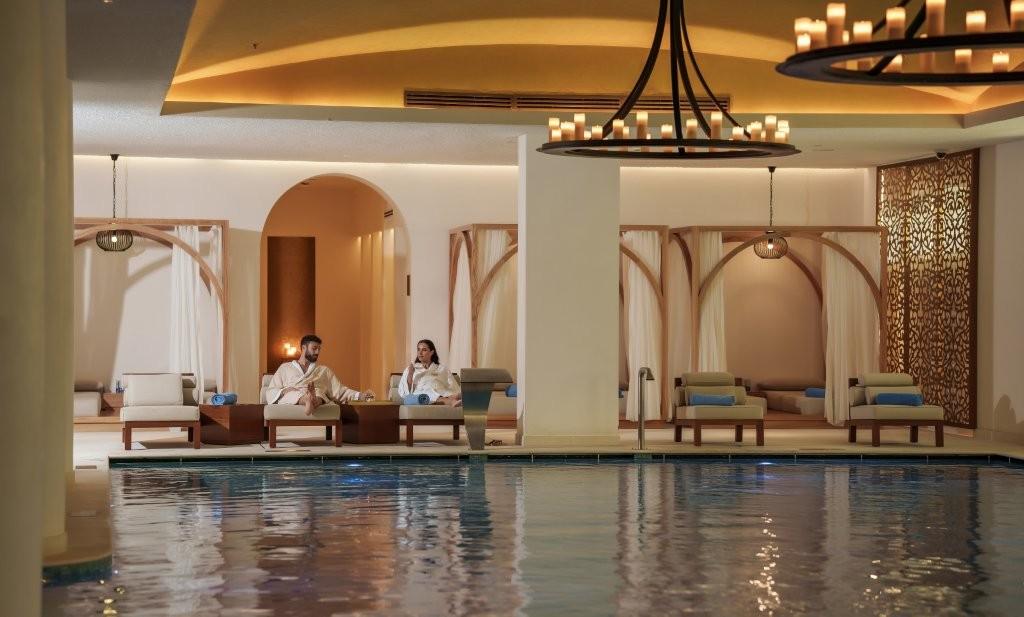 Semi-Olympic Indoor Spa Pool