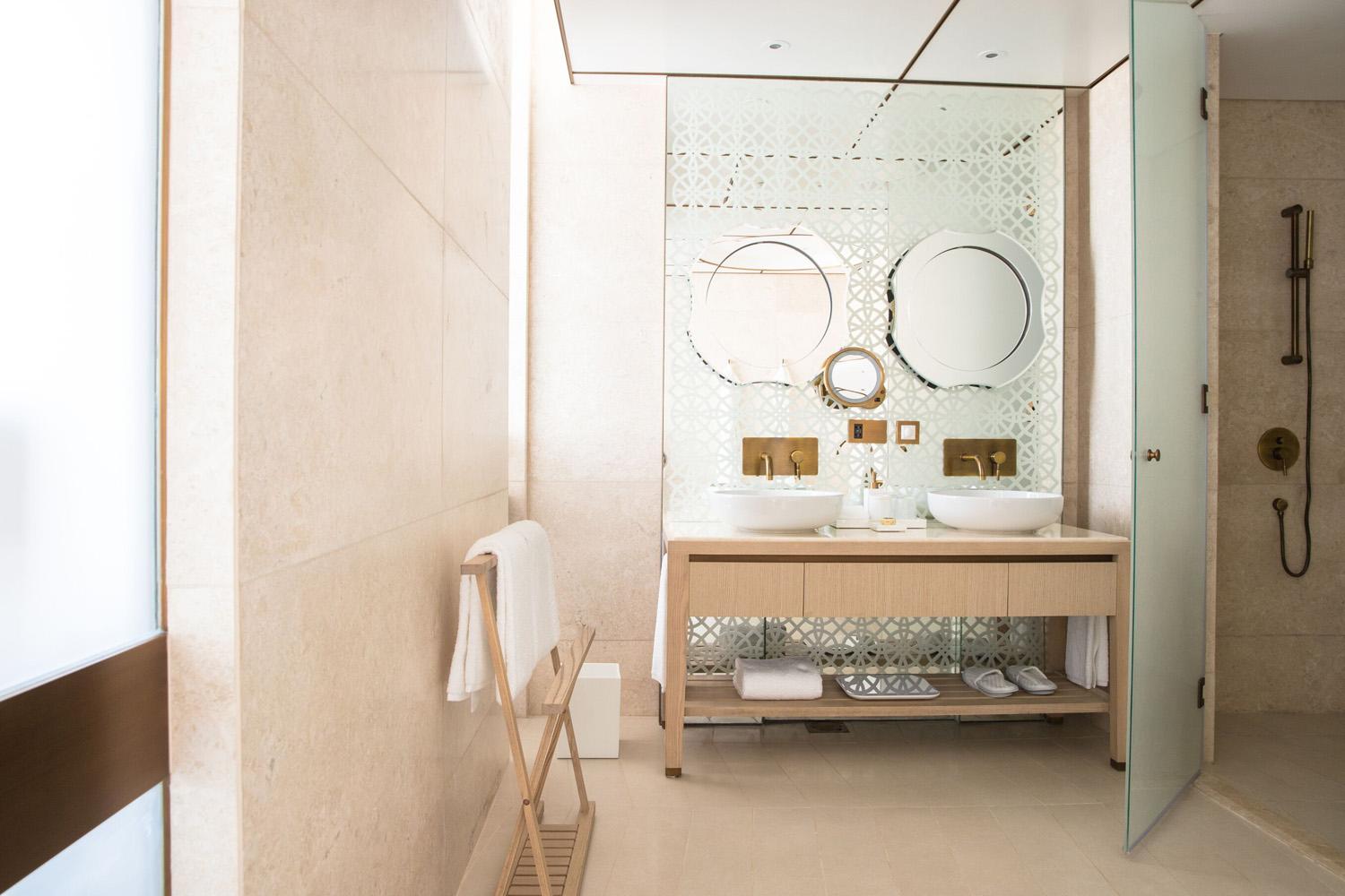 Ocean Suite Marble Bathroom