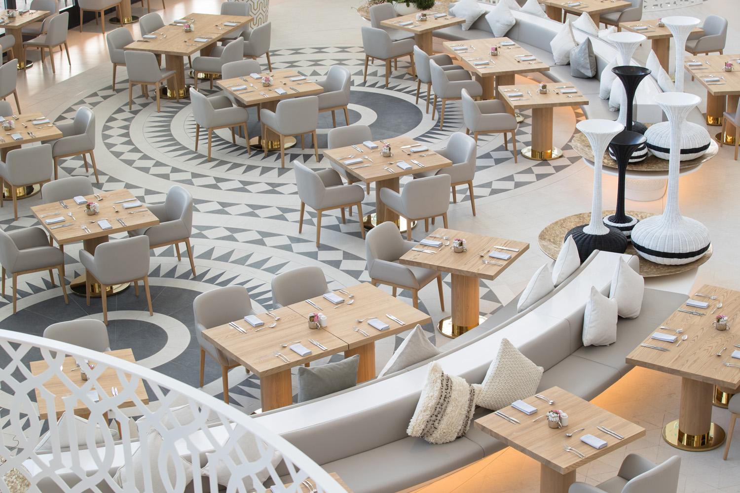 White Contemporary Restaurant