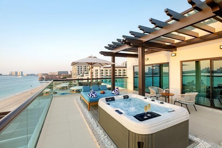 Taj Exotica Suite with Open Jacuzzi