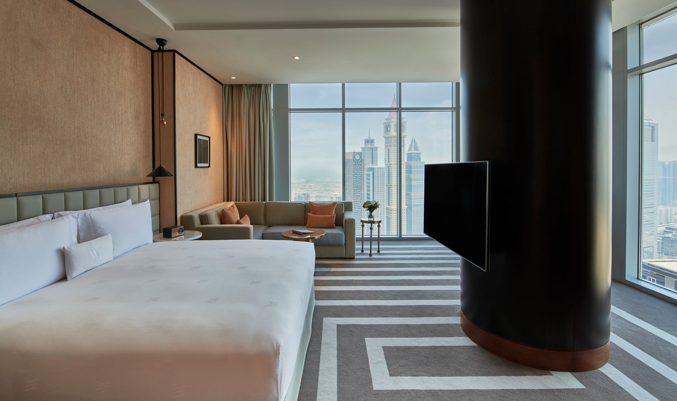 King Corner Room Skyline View