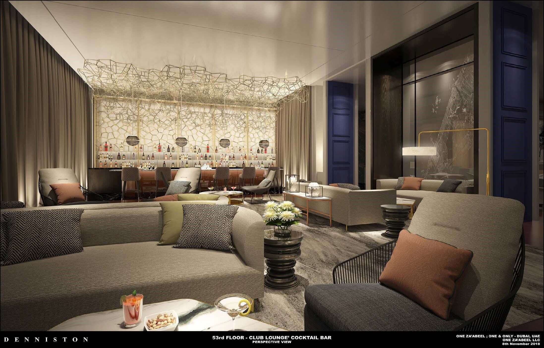 53rd Floor Club One Private Lounge