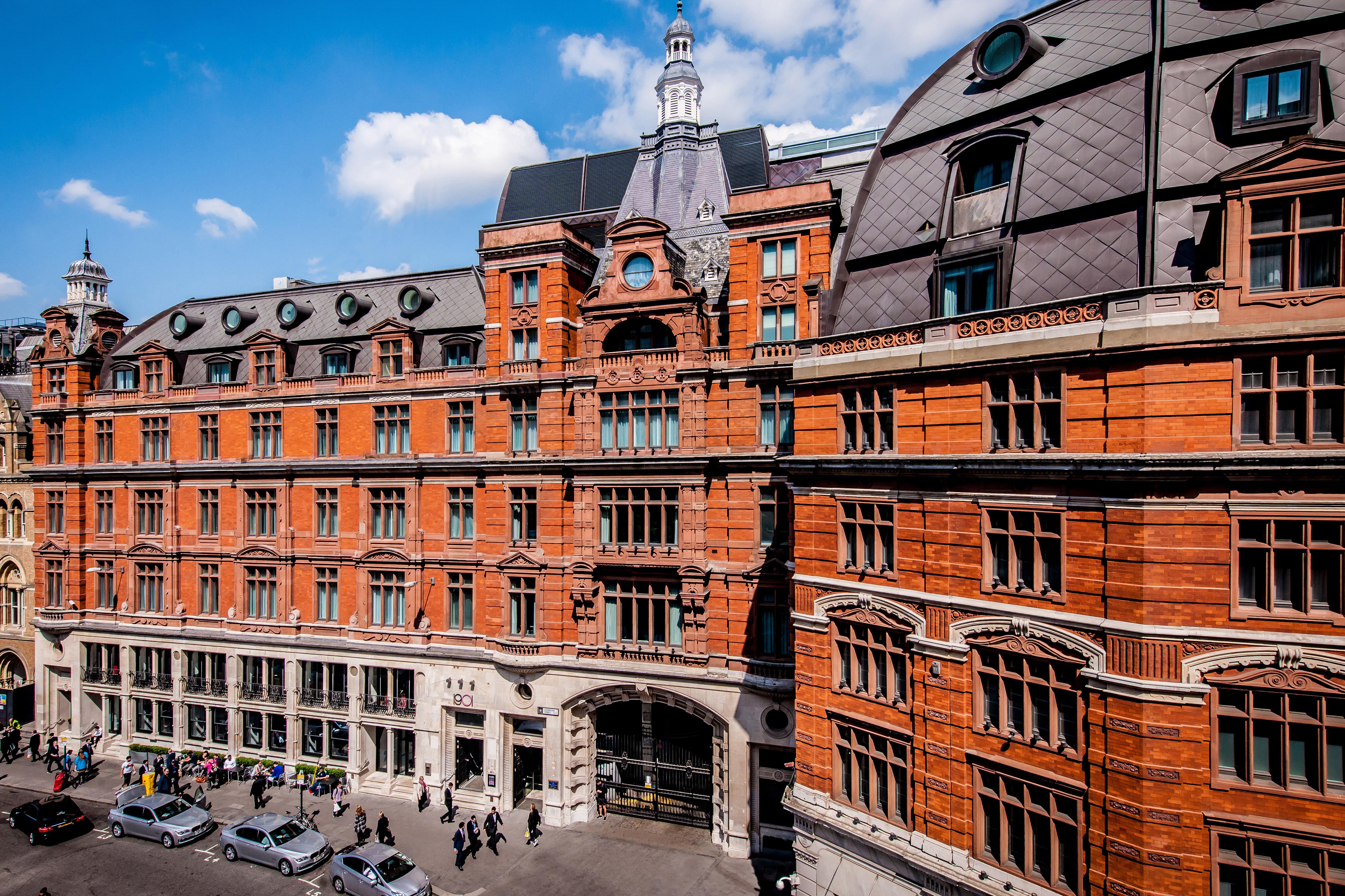 Andaz London Liverpool Street 5-star Victorian luxury hotel facade
