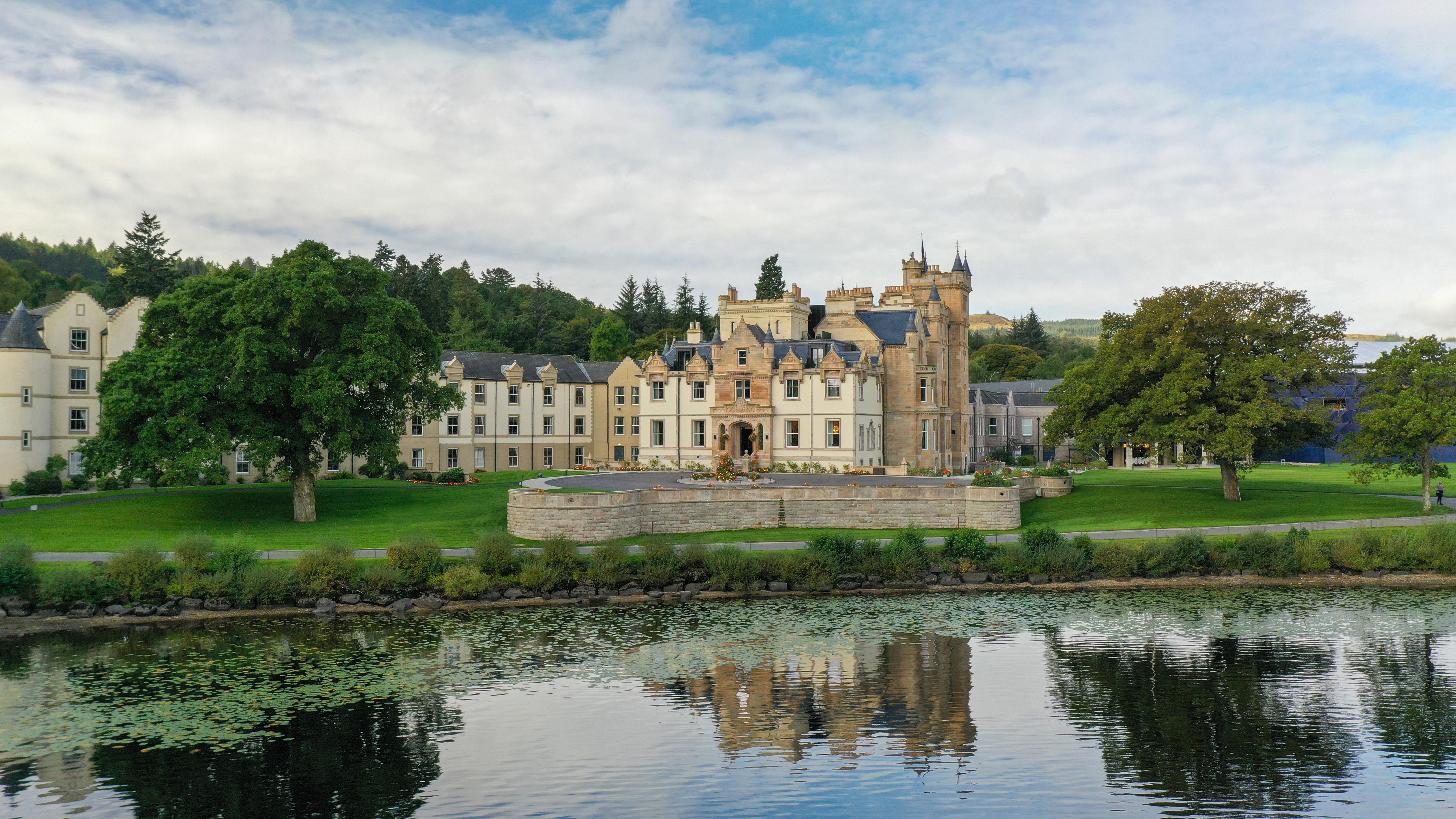 Cameron House on Loch Lomond Scottish Baronial Mansion