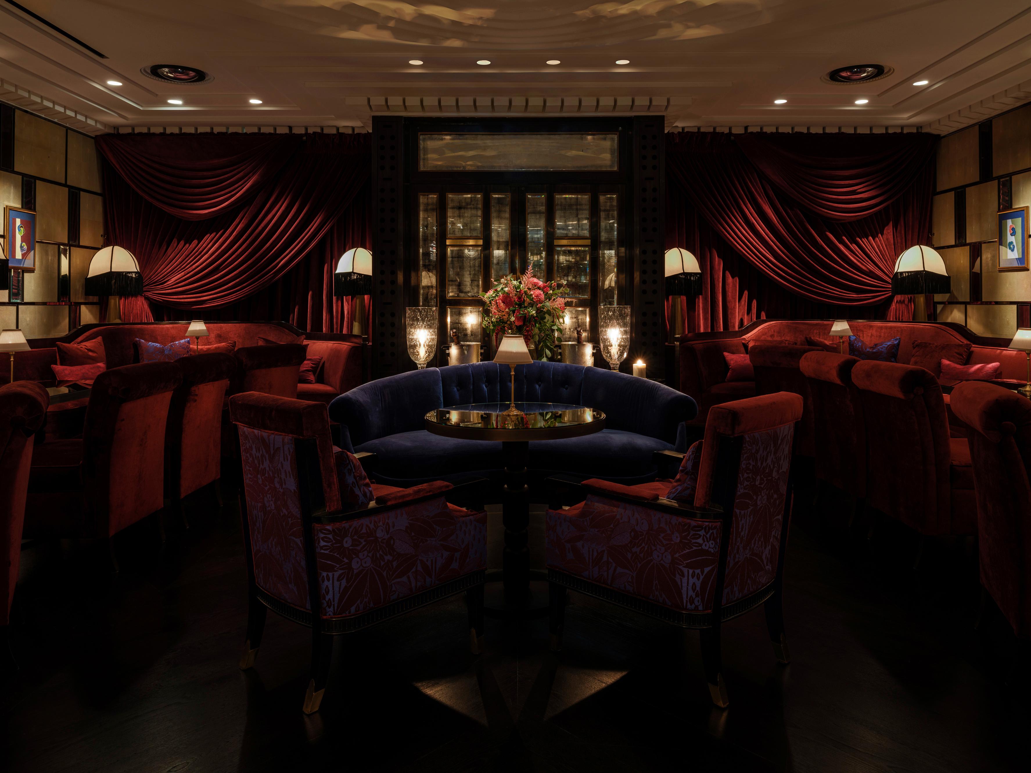 Velvet Champagne and Cocktail Bar by Salvatore Calabrese