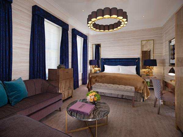 Flemings Mayfair Junior Suite Bedroom