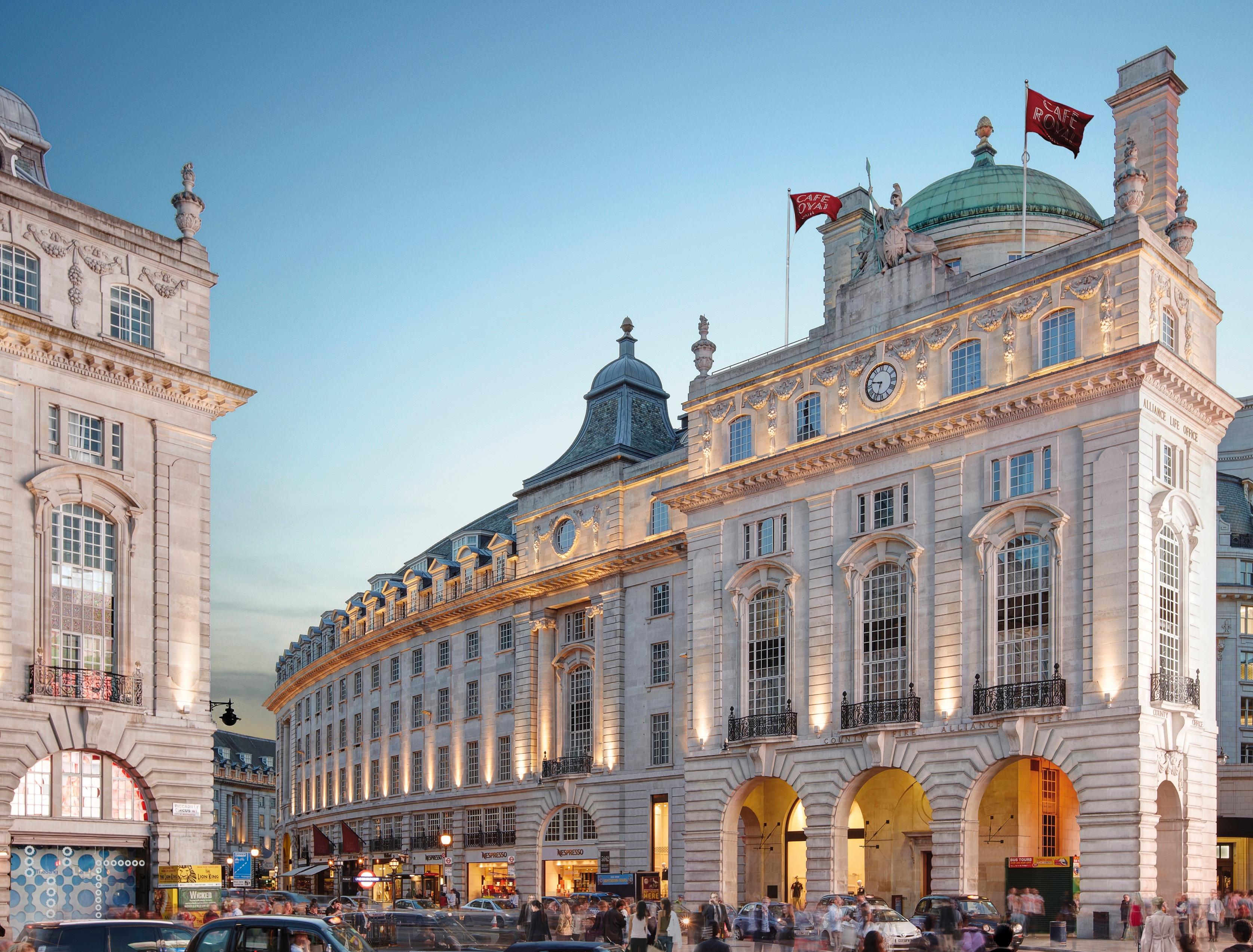 Hotel Café Royal Regent Street Beaux-Arts Facade