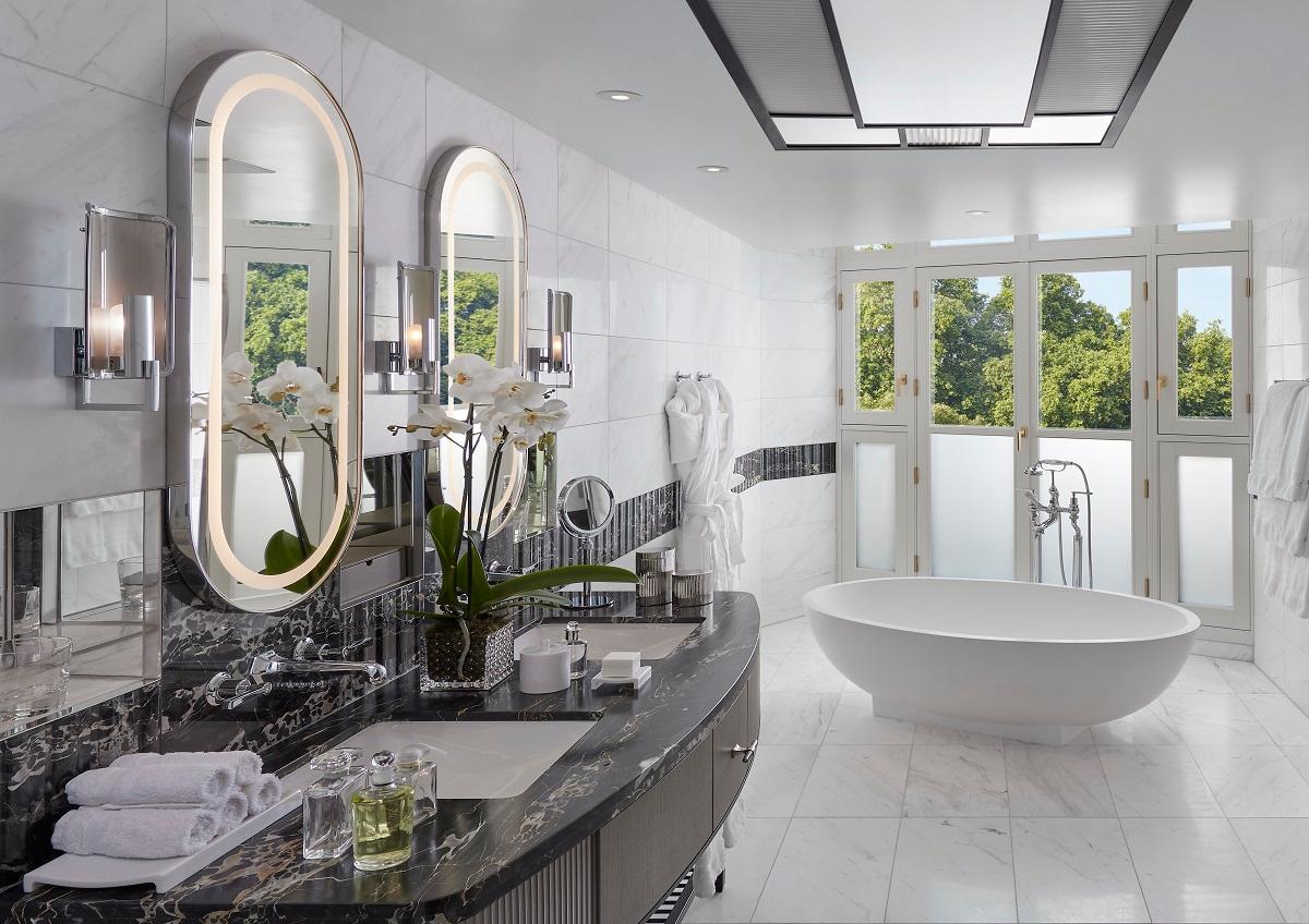 Volakas Marble Bathroom