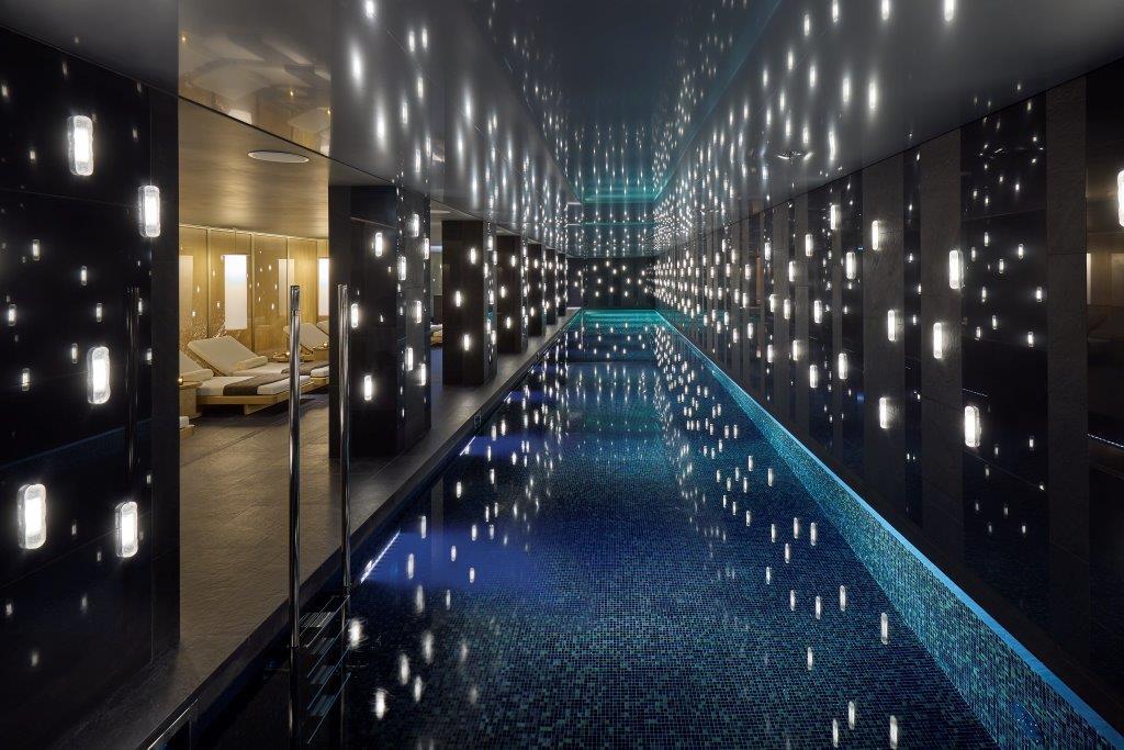 Subterranean 25-Meter Heated Swimming Pool