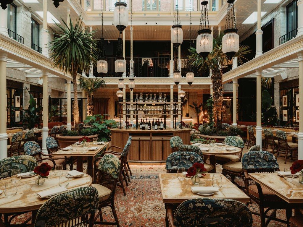 Twenty8 NoMad Three-Story Glasshouse Atrium