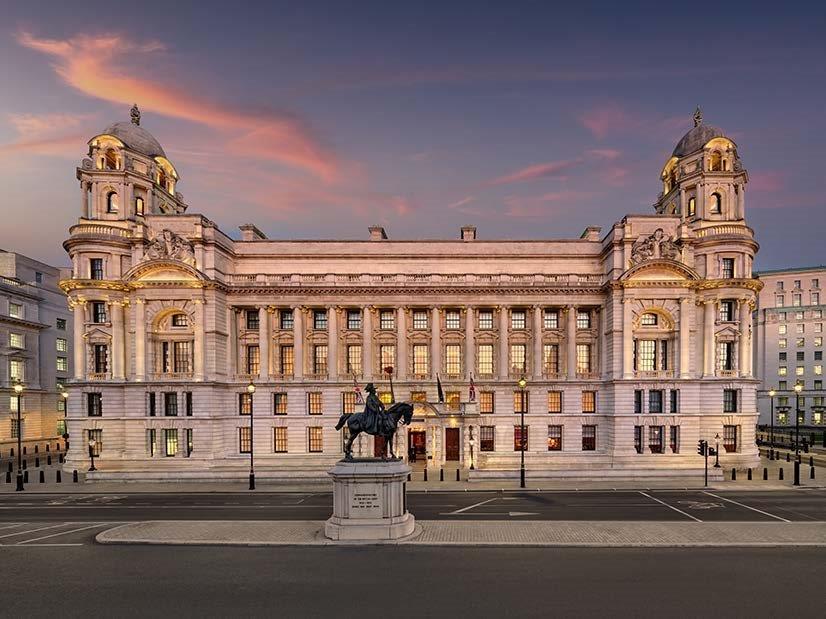 Raffles London at The OWO Edwardian Baroque Facade