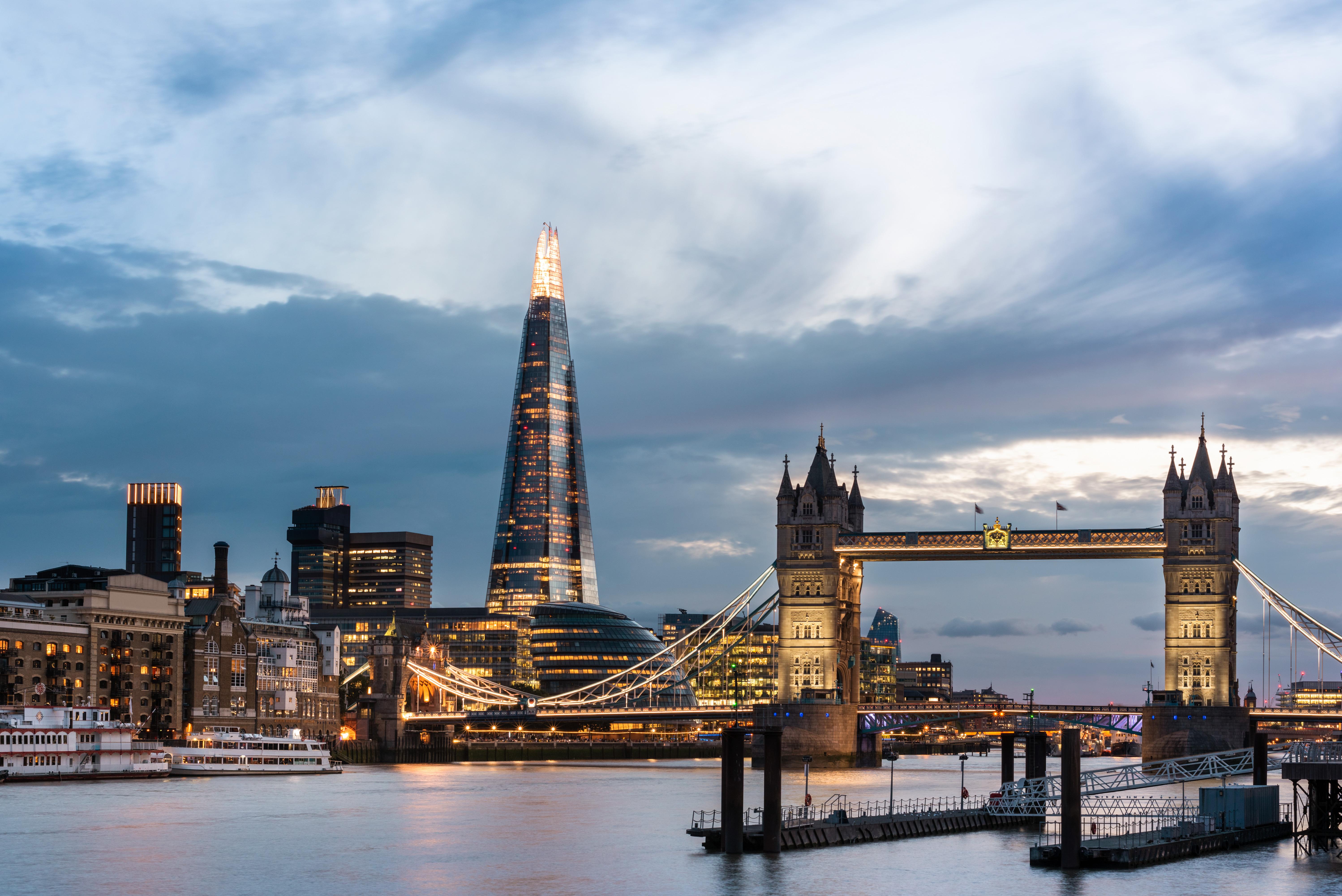 Shangri-La The Shard London Overlooking Tower Bridge