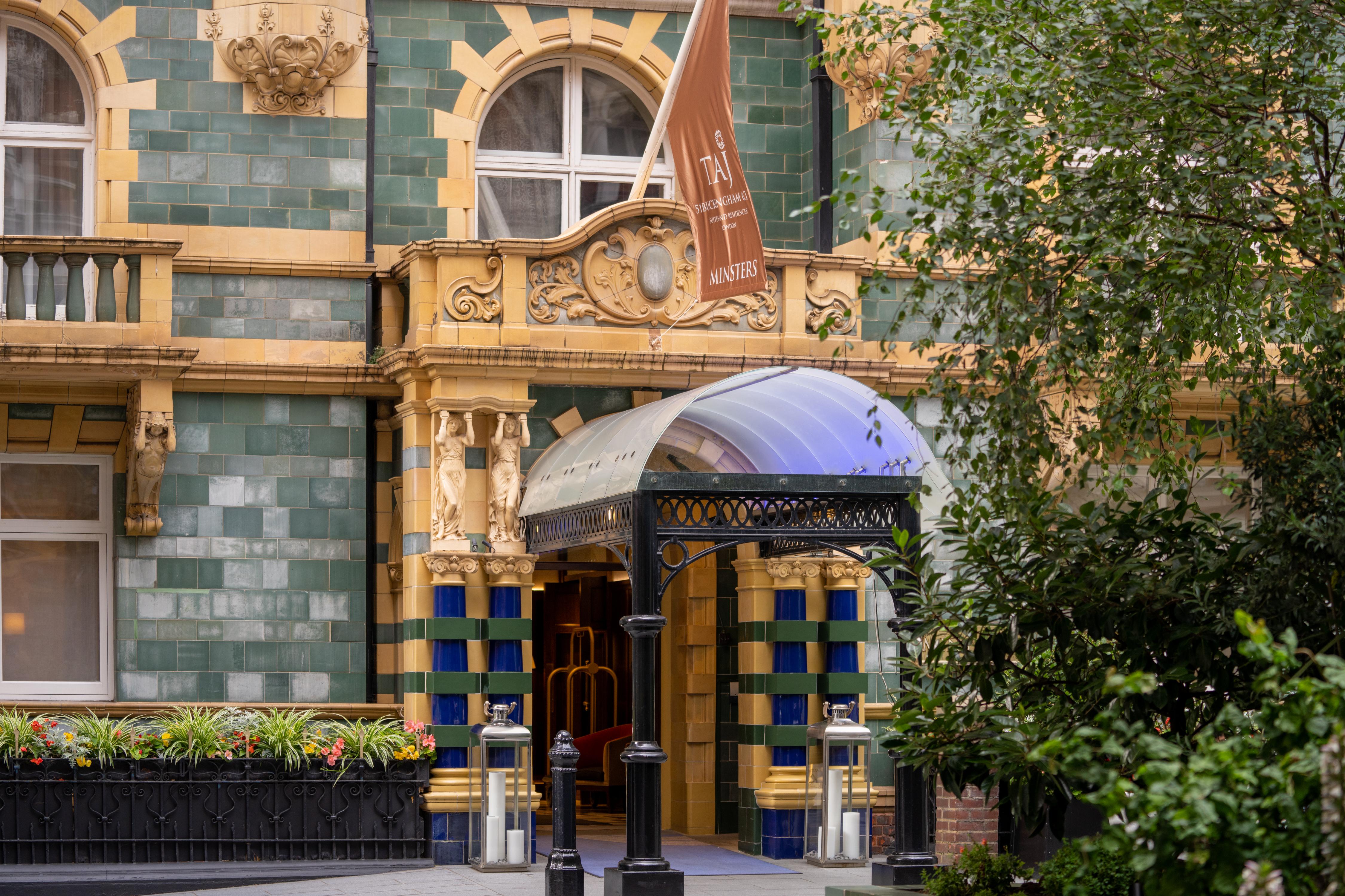 Taj 51 Buckingham Gate Victorian Townhouse Entrance